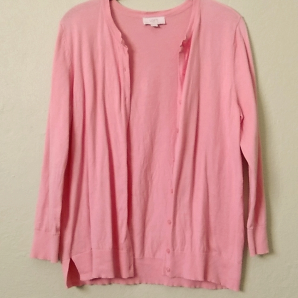 Loft 3/4 Sleeve Cardigan